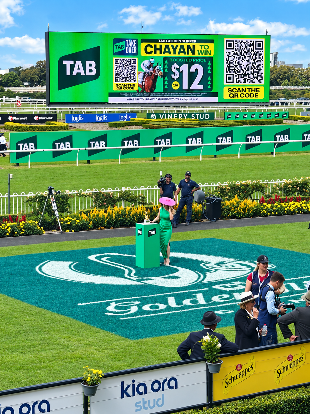 Race day at the Golden Slipper